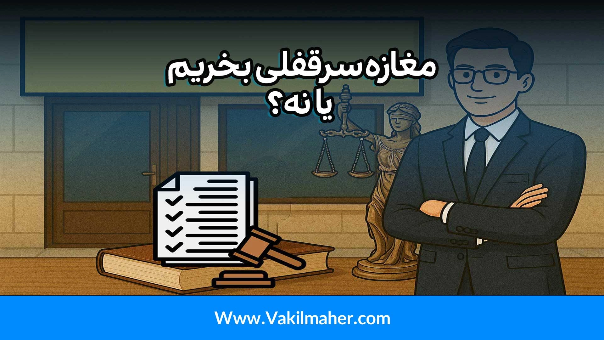 سرقفلی مغازه به زبان ساده