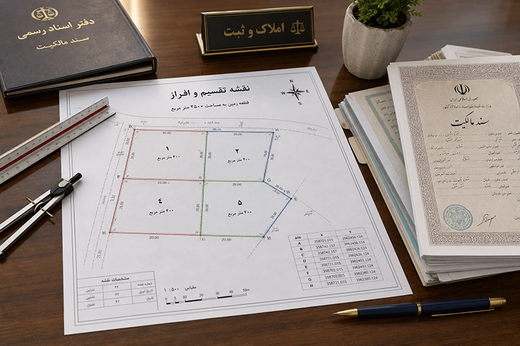 افراز و تفکیک ملک چیست؟