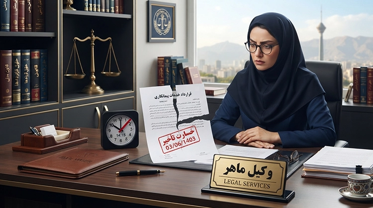 خسارت تأخیر در قرارداد؛ چگونه حقوق قانونی خود را مطالبه کنیم؟