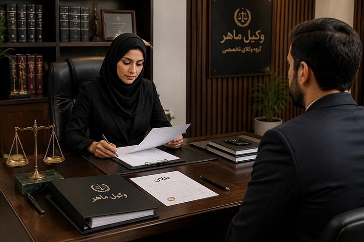 نقش وکیل در انتخاب نوع و مسیر طلاق
