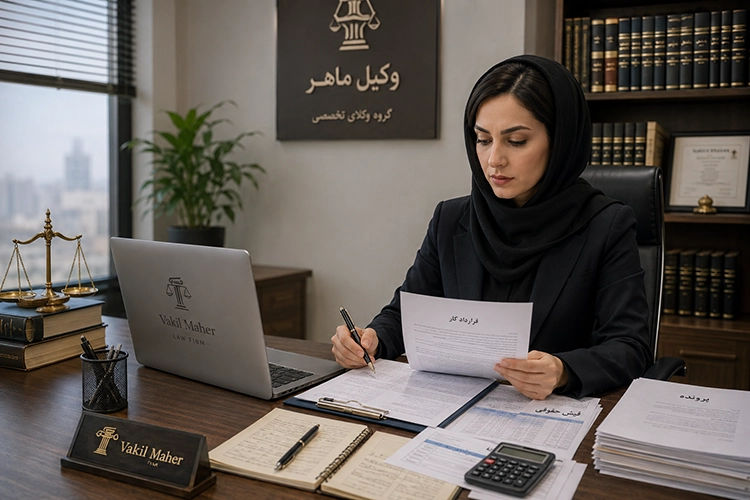 نقش وکیل در تنظیم قراردادهای کار