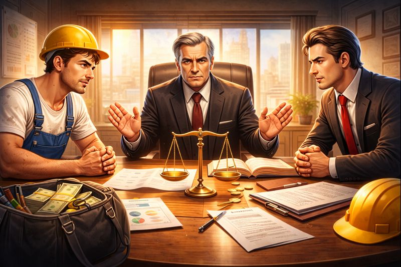 اختلاف کارگر و کارفرما دقیقاً در چه موضوعاتی شکل می‌گیرد؟