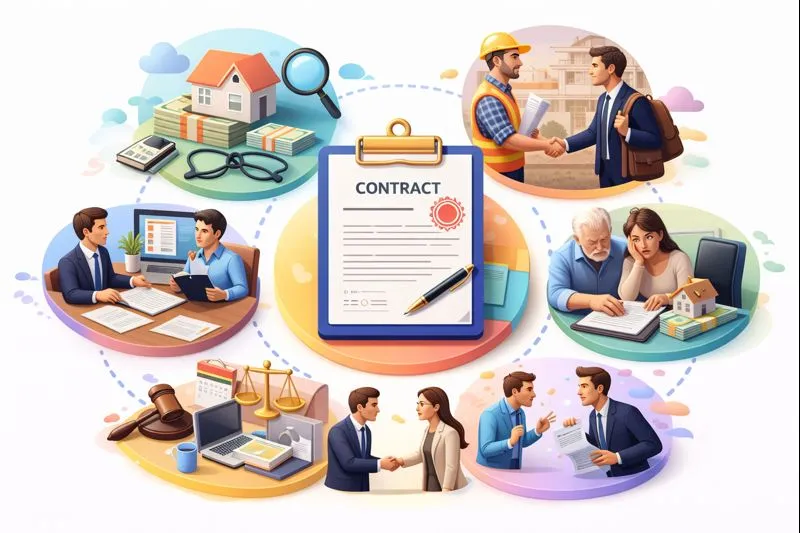 دسته‌بندی‌های مهم در انواع قراردادهای حقوقی (مبانی پایه اما بسیار کاربردی)
