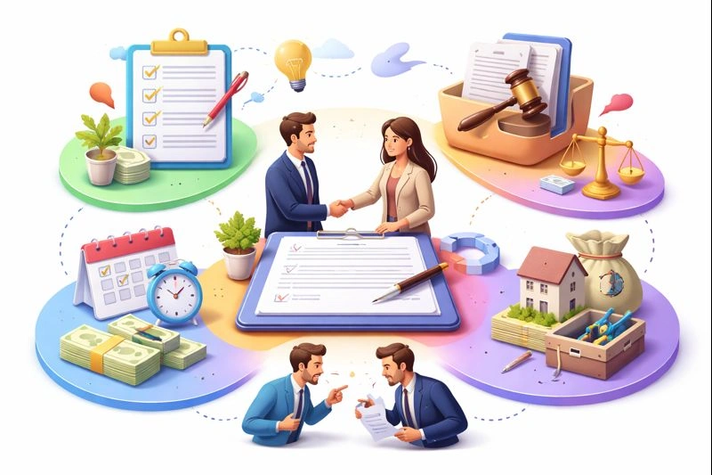 عقد قراردادها چیست؟ اصول حقوقی تا تنظیم