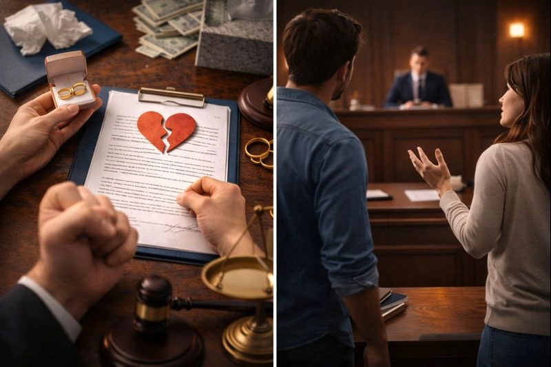 اگر خوانده پرونده طلاق یک طرفه هستید: چه کارهایی معمولاً ضروری است؟