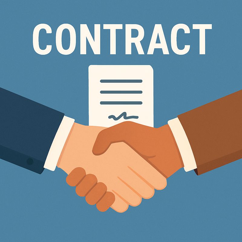 روند همکاری با وکیل ماهر در خدمات قراردادها