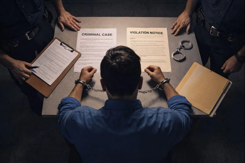 اشتباهات رایج در تشخیص جرم و تخلف