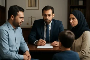 ملاقات فرزند بعد از طلاق