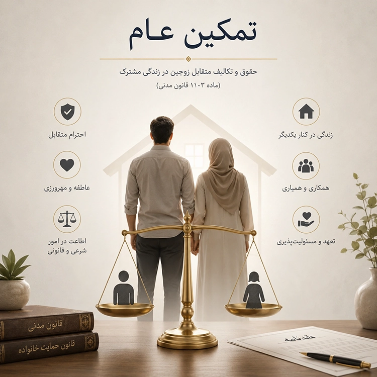 آیا تمکین به معنای اطاعت مطلق از شوهر است؟